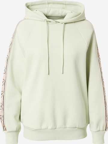 GUESS Sweatshirt 'Britney' in Groen: voorkant