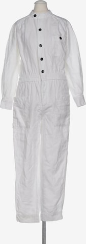 FRAME Jumpsuit in XS in White: front