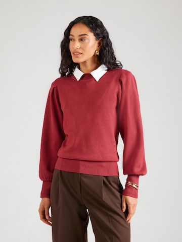 YAS Pullover 'YASFONNY' in Rot: Vorderseite