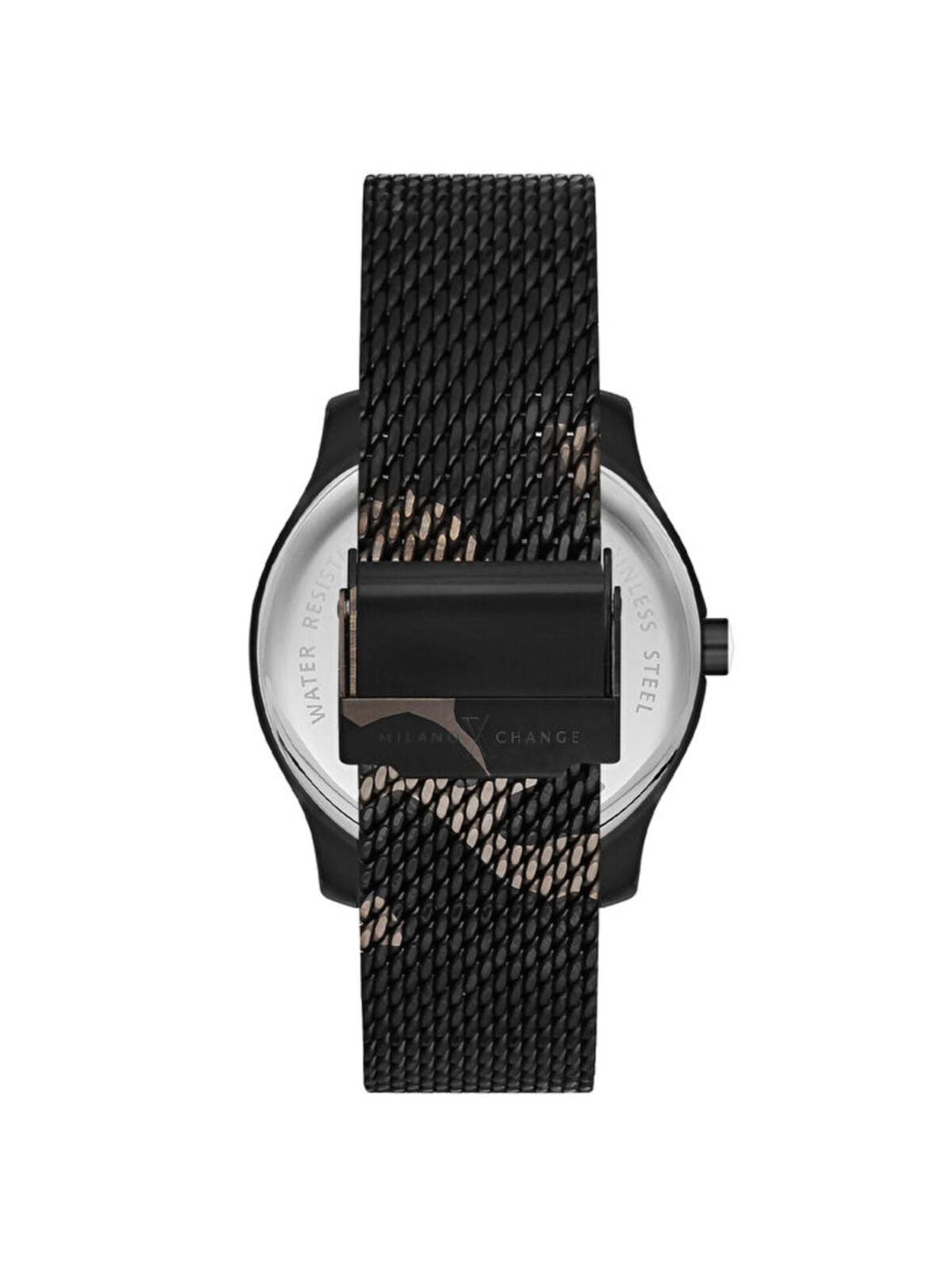 Orologio analogico 'Milano X Change Analog Men Watch MEX3104' di Milano X Change in nero
