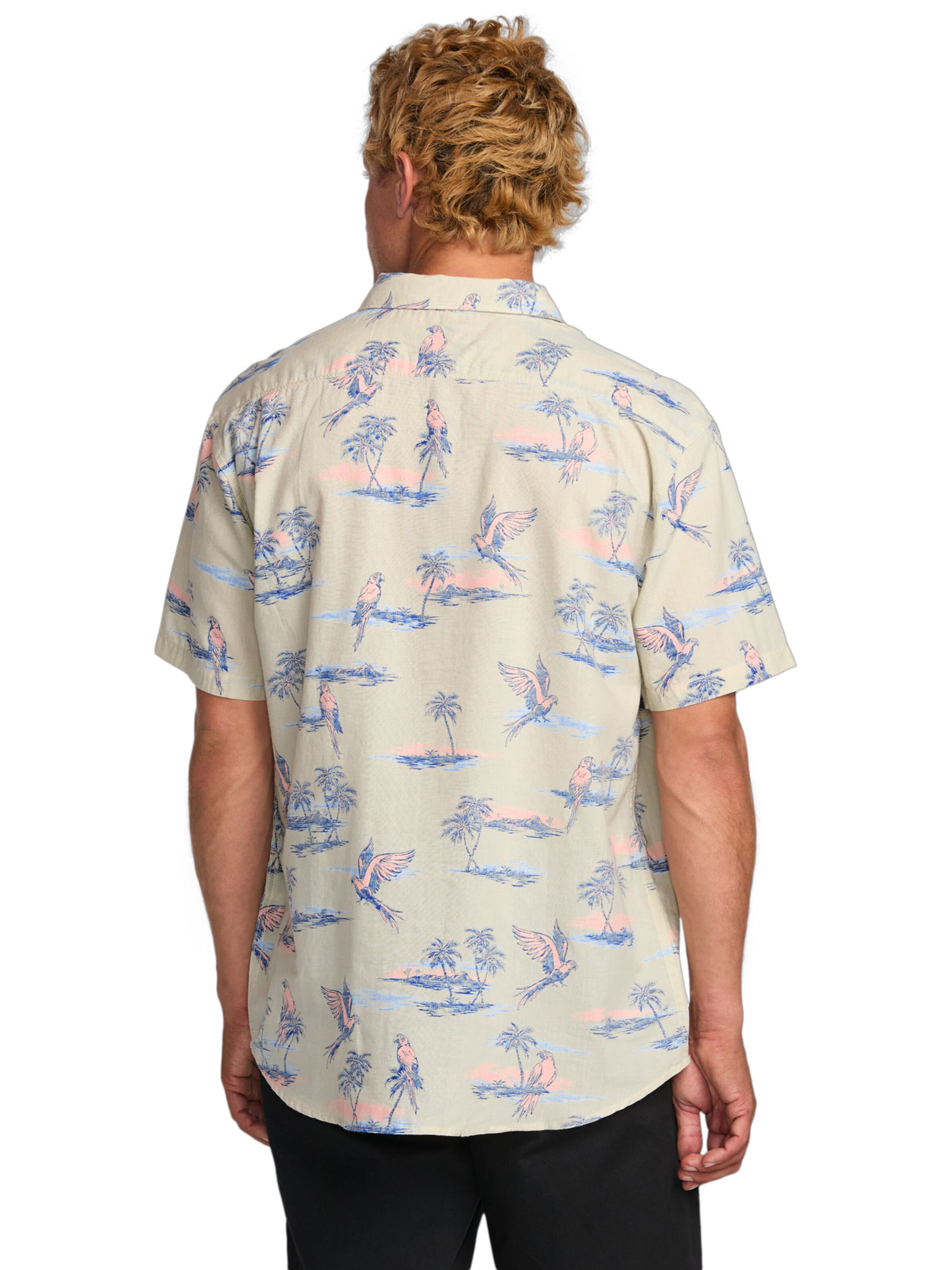 BILLABONG Comfort fit Button Up Shirt 'Sundays' in Beige