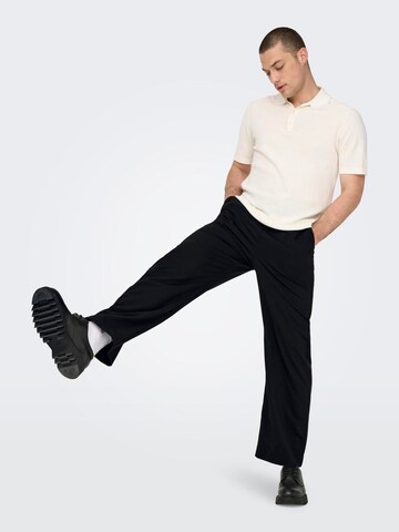 Only & Sons Loosefit Hose '22029182'‌‌‌ in Schwarz