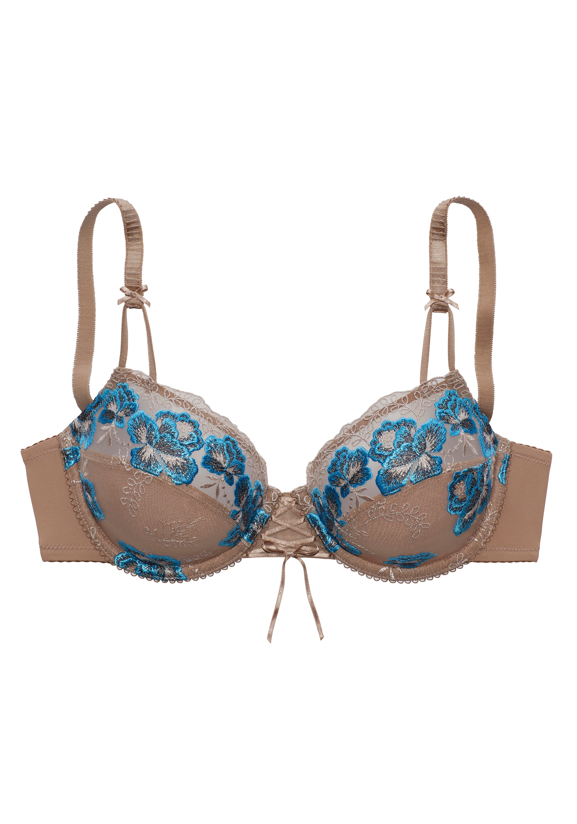 NUANCE - Clásico Sujetador en marrón: frente