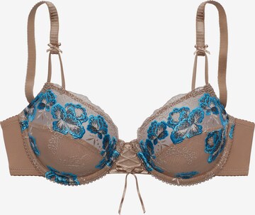 NUANCE Bra in Blue: front