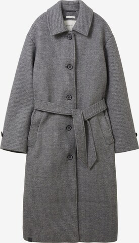 TOM TAILOR Ανοιξιάτικο και φθινοπωρινό παλτό σε γκρι: μπροστά