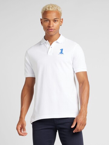 Maglietta 'NEW CLASSIC' di Hackett London in bianco: frontale