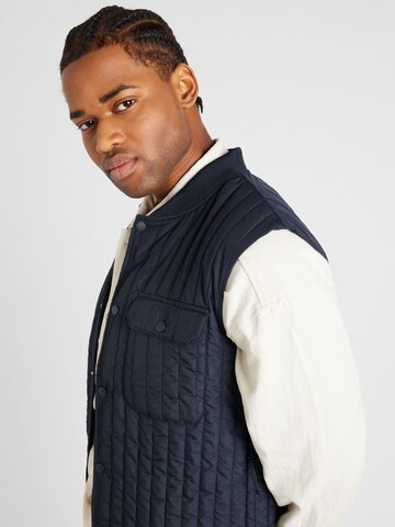 Casual Friday Vest 'OLAV' in Blue