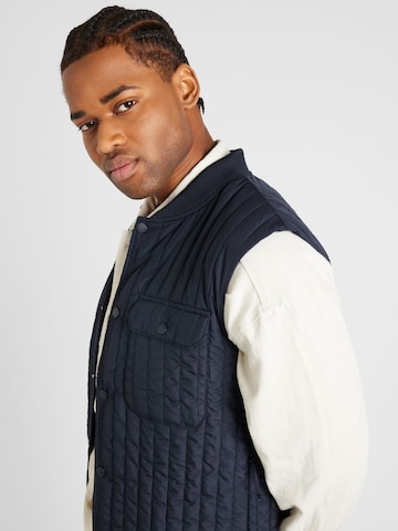 Casual Friday Vest 'OLAV' in Blue