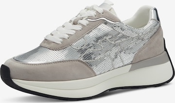 TAMARIS Sneakers low i sølv: forside