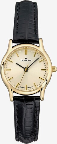 DUGENA Analog Watch in Gold: front