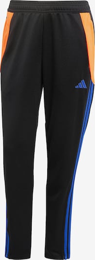 ADIDAS PERFORMANCE Urheiluhousut 'Tiro 24' värissä sininen / oranssi / musta, Tuotenäkymä