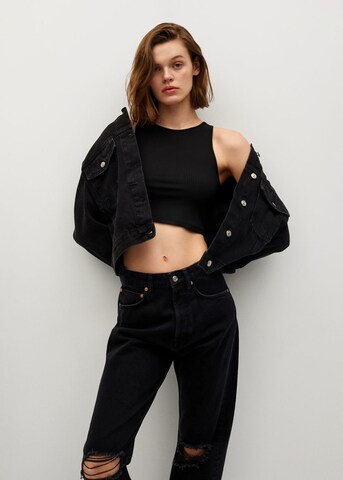 MANGO Loosefit Jeans 'Selina' i sort