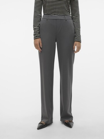 VERO MODA Regular Broek 'Maya' in Grijs: voorkant