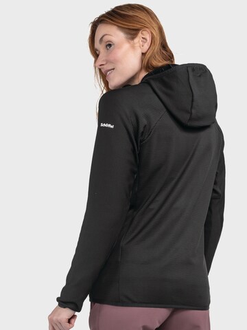 Schöffel Functionele fleece jas 'Cascata' in Zwart