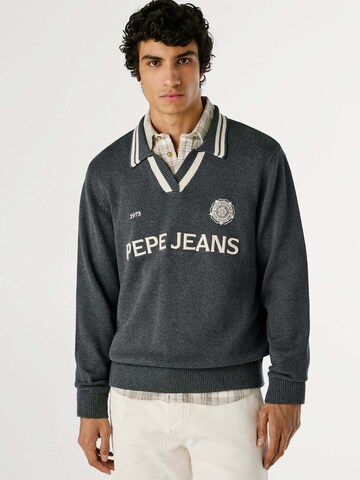 Pullover 'Pablo' di Pepe Jeans in grigio: frontale