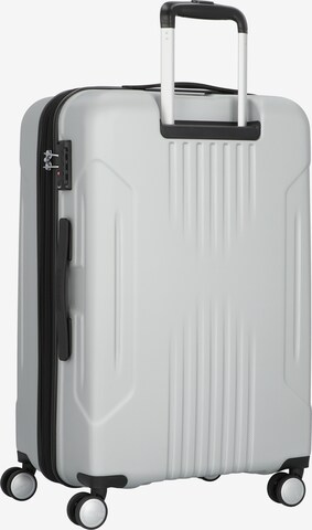 American Tourister Trolley in Silber