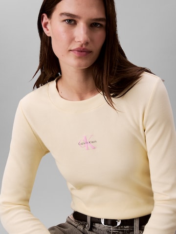 Calvin Klein Jeans Shirt in Yellow