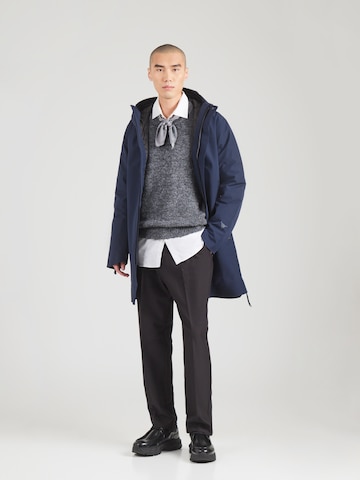 Manteau mi-saison Krakatau en bleu