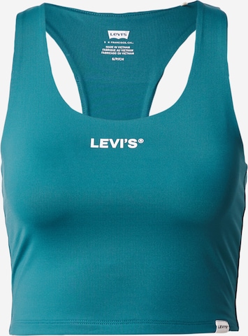 LEVI'S ® Top 'Graphic Racer Half Tank' | zelena barva: sprednja stran