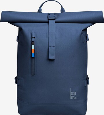 Got Bag Backpack 'Rolltop 2.0' in Blue: front