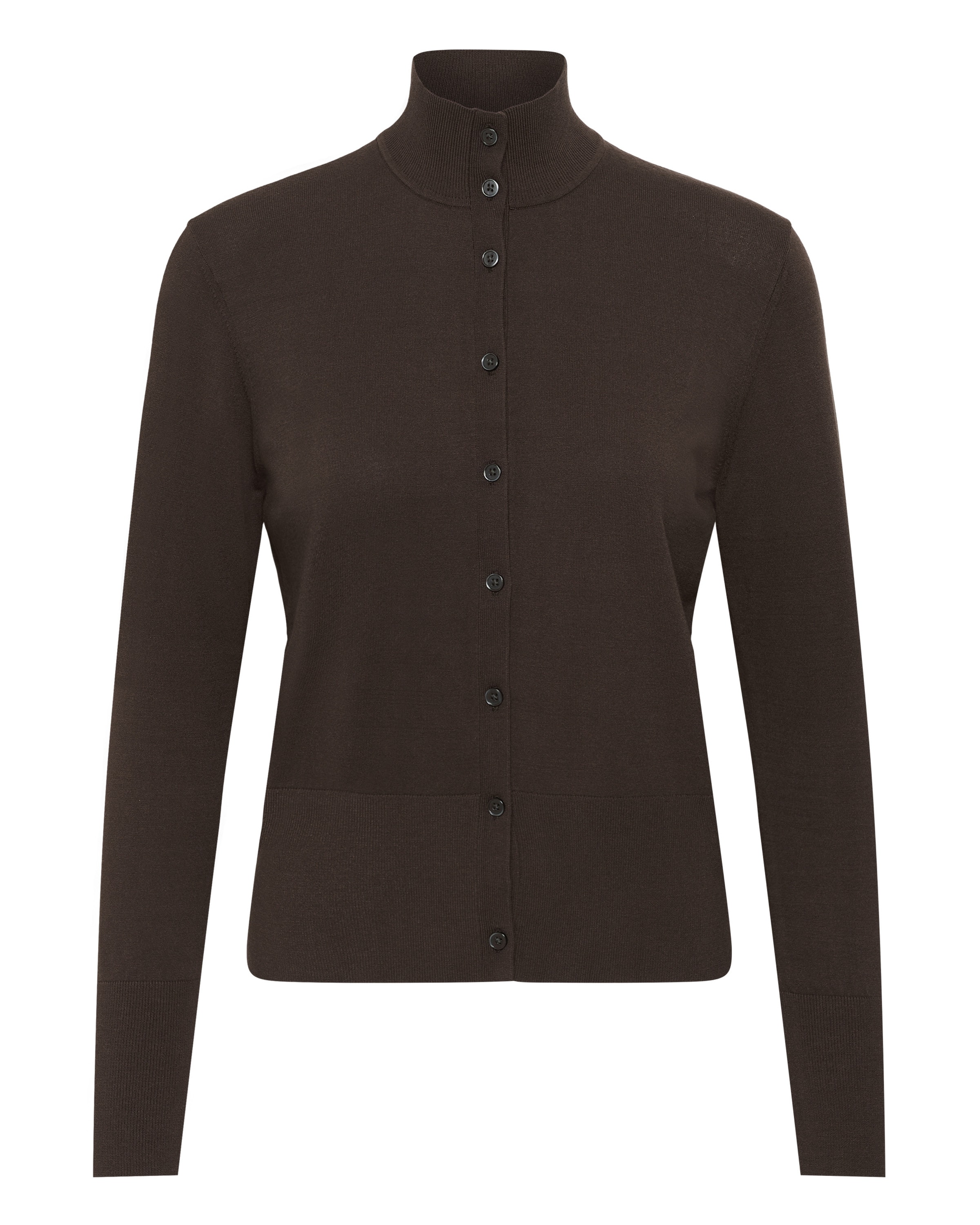 InWear Knit cardigan 'Paula' in Brown: front