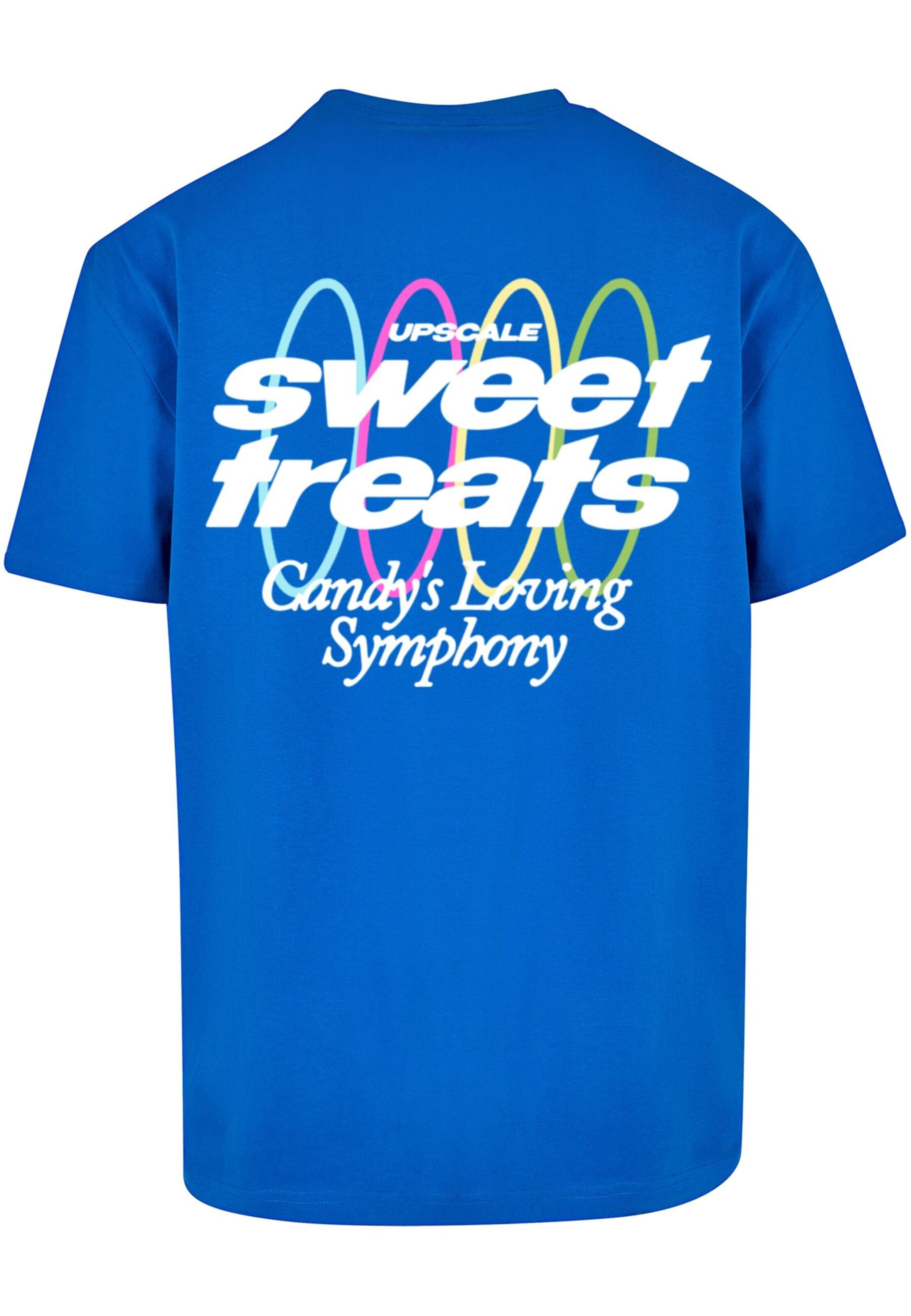 MT Upscale Bluser & t-shirts 'Sweet Treats' i blå