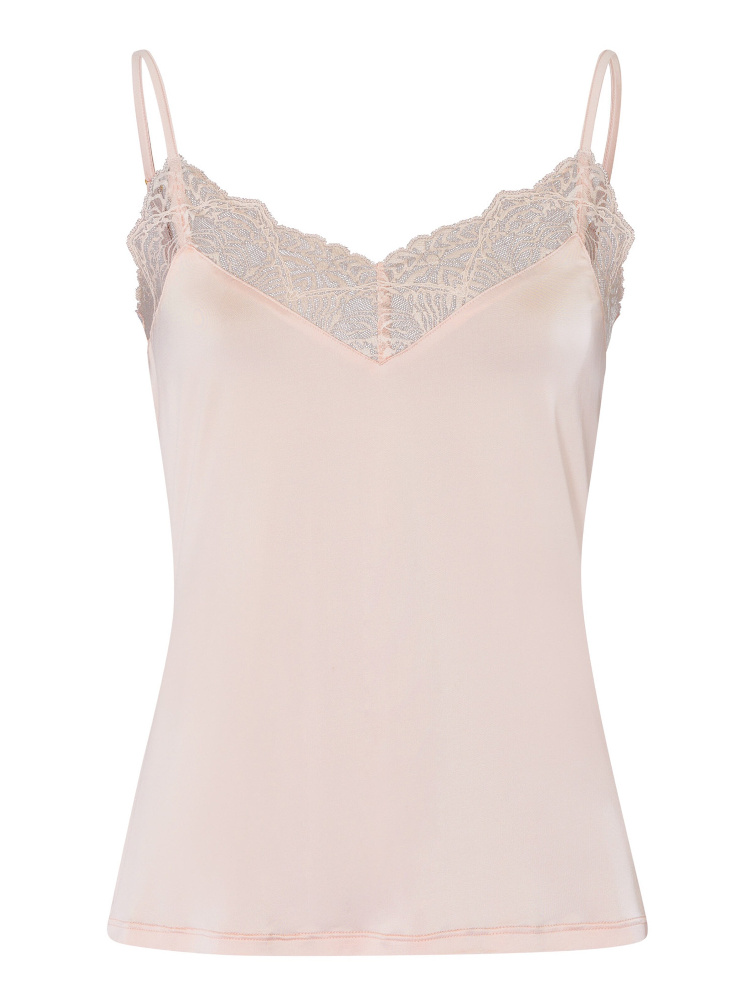 Hanro Top ' Josephine ' in Roze: voorkant