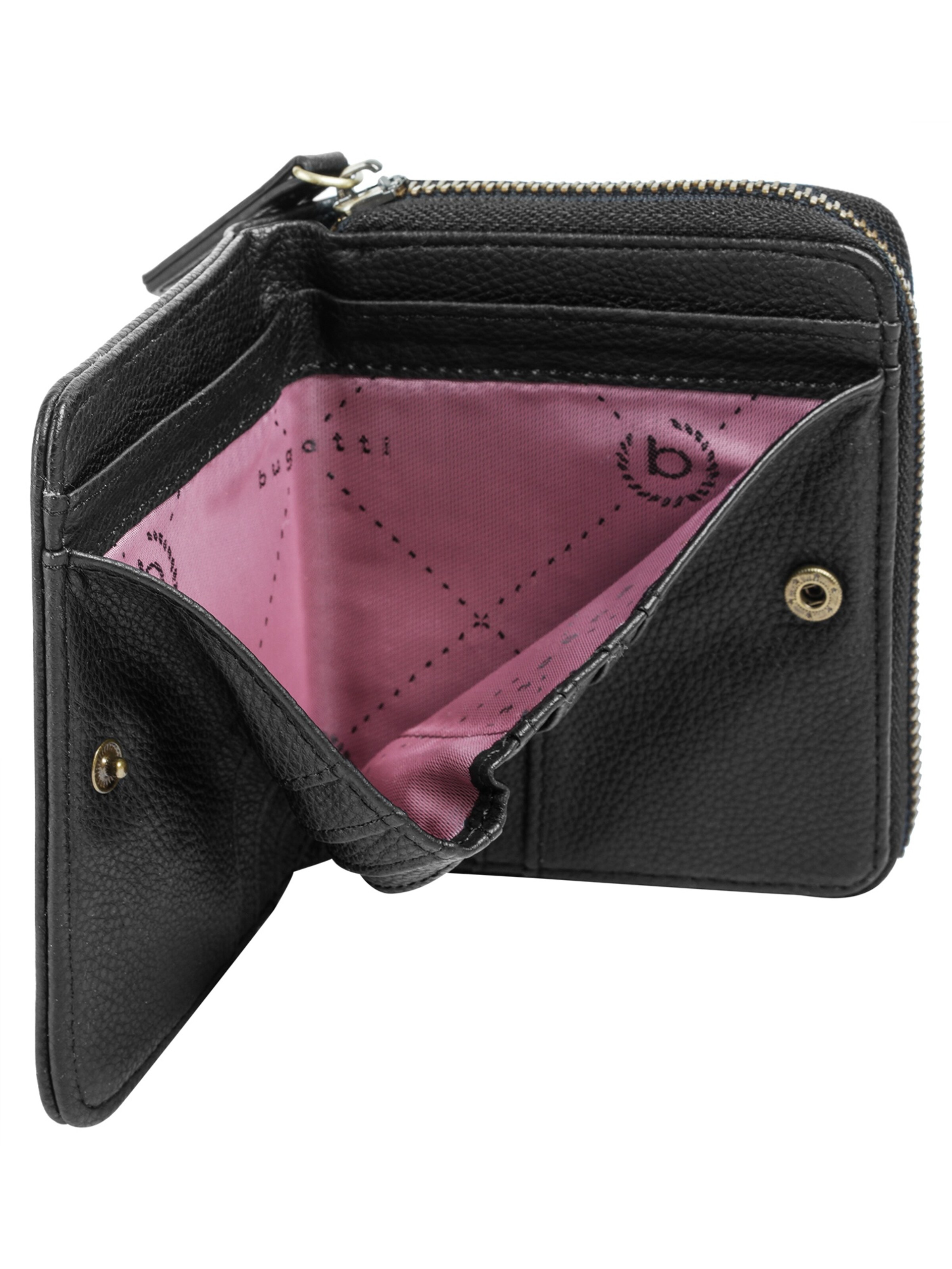 Porte-monnaies 'PASSIONE' bugatti en noir