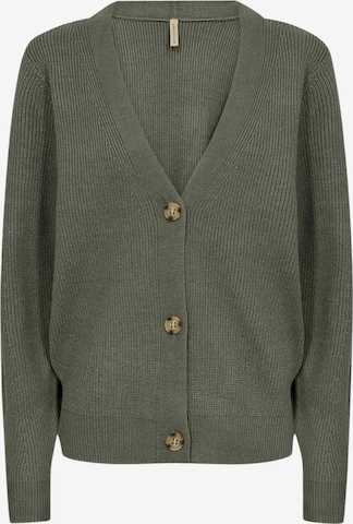 Soyaconcept Strickjacke in Grün: Vorderseite