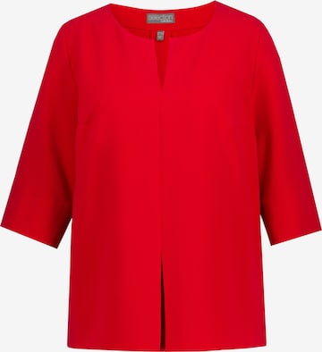 Ulla Popken Tuniek in Rood: voorkant