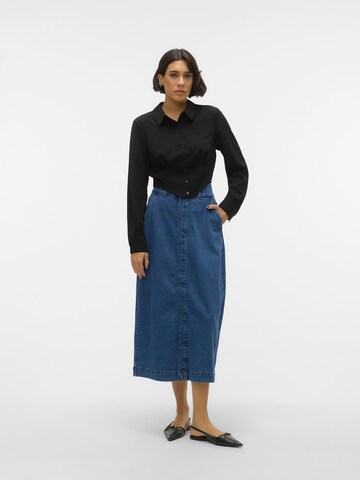 VERO MODA Bluse 'PIXI' in Schwarz