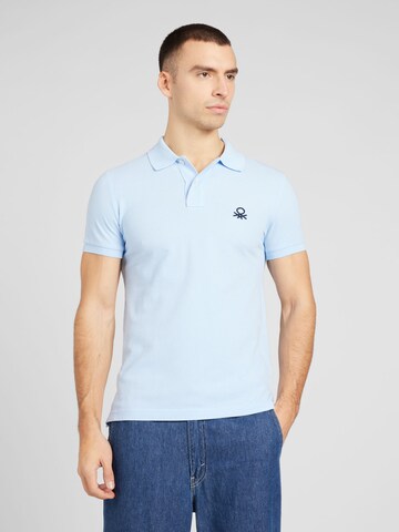 UNITED COLORS OF BENETTON Poloshirt in Blau: predná strana