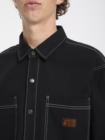 Volcom Comfort Fit Hemd 'Levelstone' in Schwarz