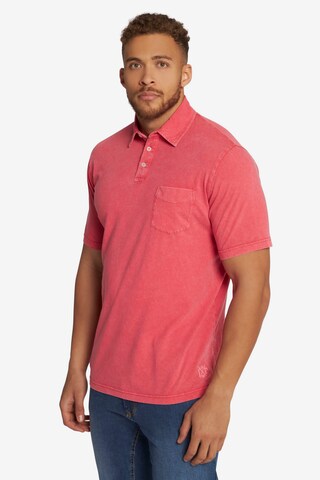 JP1880 Shirt in Rood: voorkant