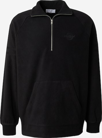 DAN FOX APPAREL Sweatshirt 'Leopold' in Black: front