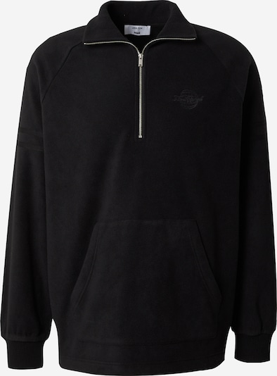 DAN FOX APPAREL Sweat-shirt 'Leopold' en noir, Vue avec produit