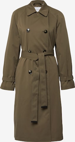 Manteau mi-saison COMMA en marron : devant