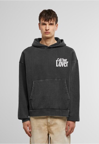 MARKET Sweatshirt 'Call My Lover' in Zwart