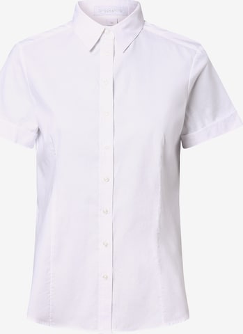 Brookshire Blouse in White: front