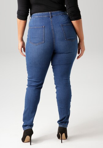 Aniston Skinny Jeans in Blue