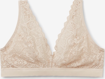 INTIMISSIMI Triangle Bra in Beige: front