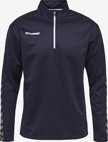 Hummel Functioneel shirt in Blauw: voorkant