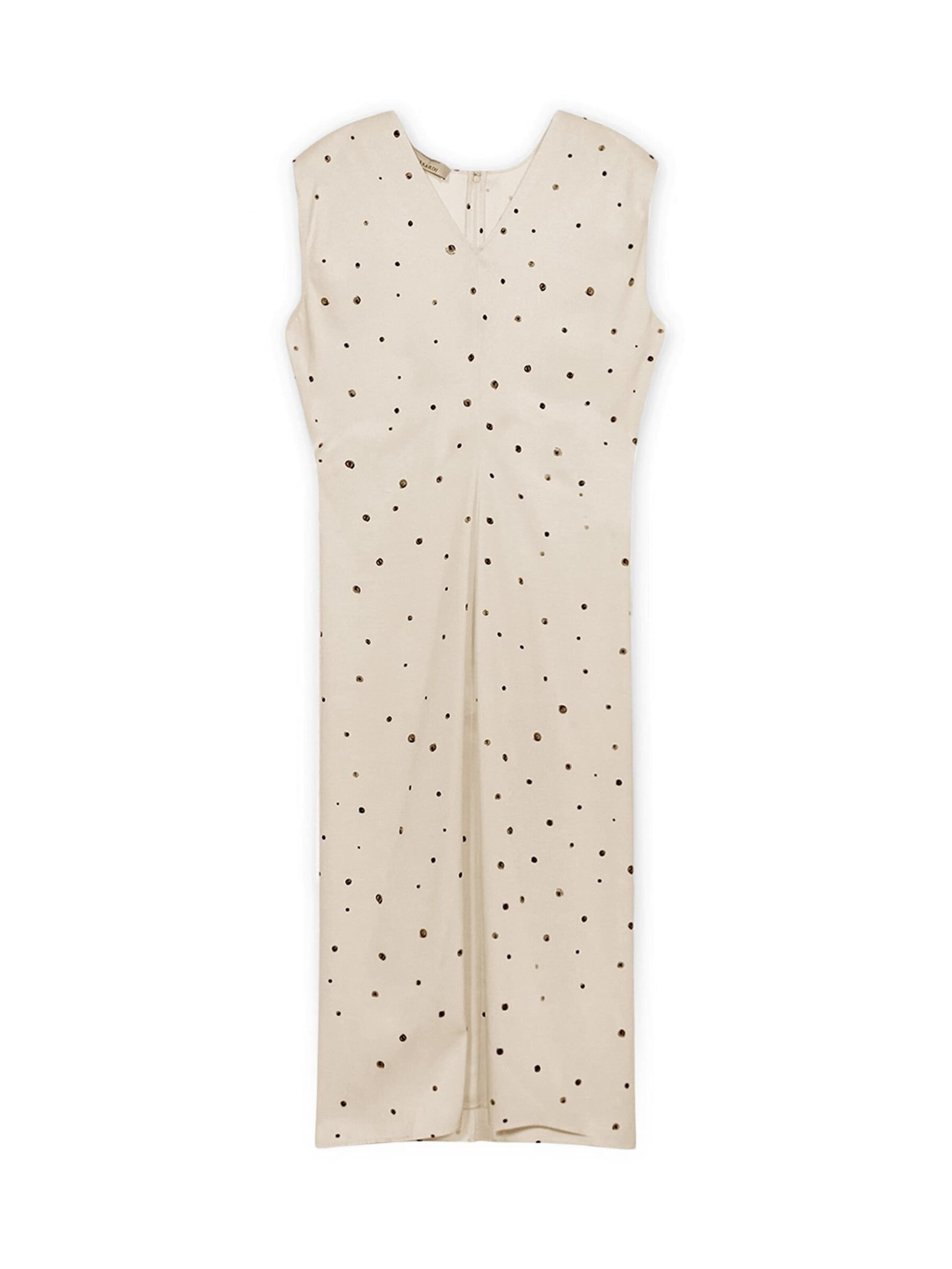 Robe Trussardi en blanc : devant