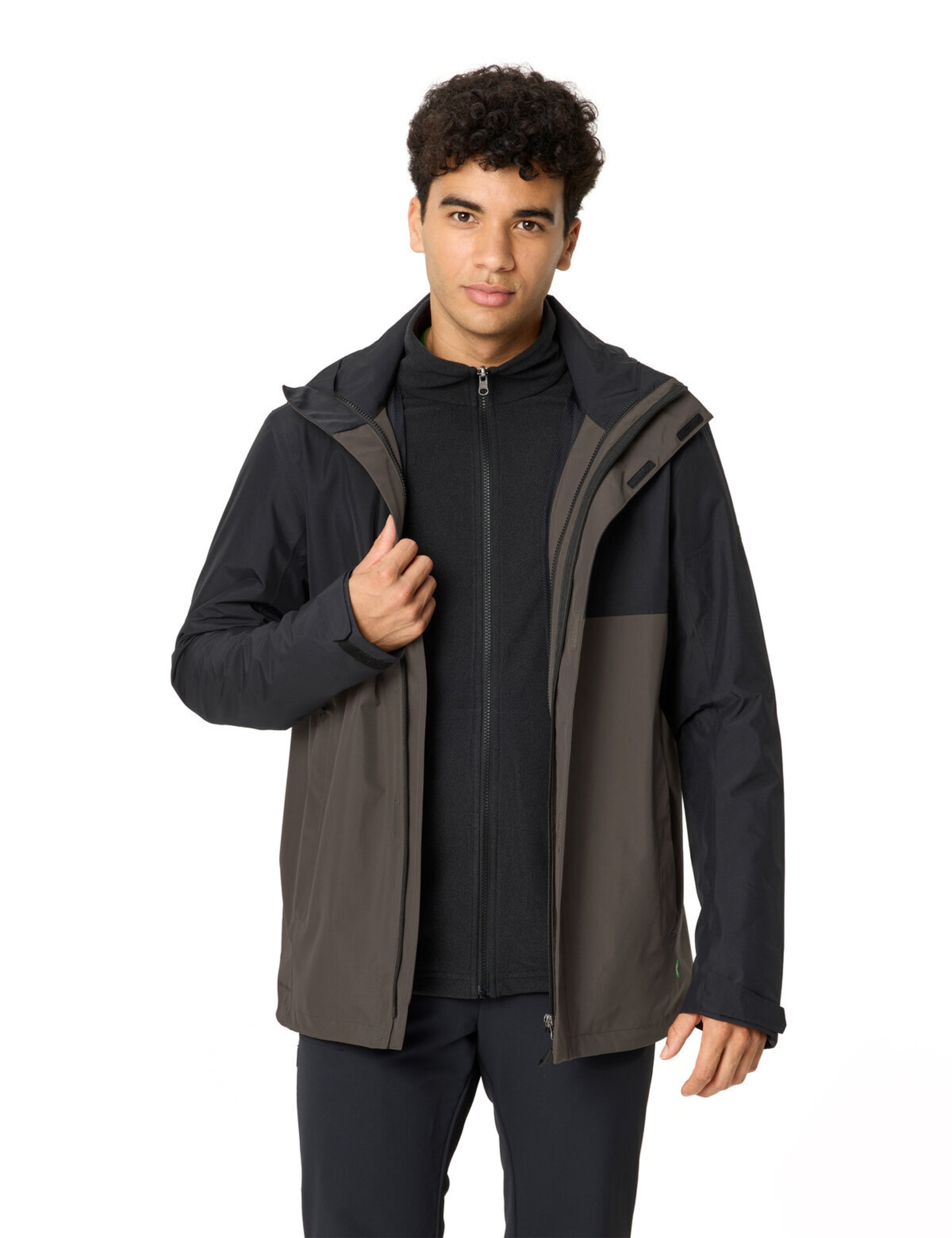 VAUDE Outdoorjacke 'Rosemoor' in Braun