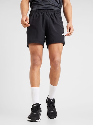 ADIDAS PERFORMANCE Normalny krój Spodnie sportowe 'Train Essentials' w kolorze czarny: przód