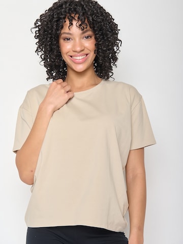 GREENBOMB Shirt in Bruin: voorkant