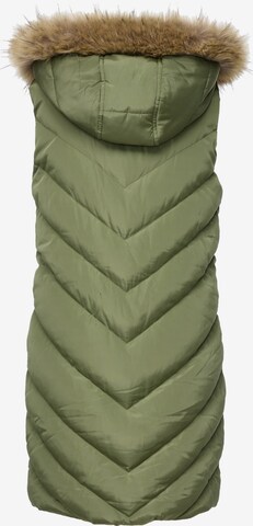 Threadbare Vest 'Pire' in Green