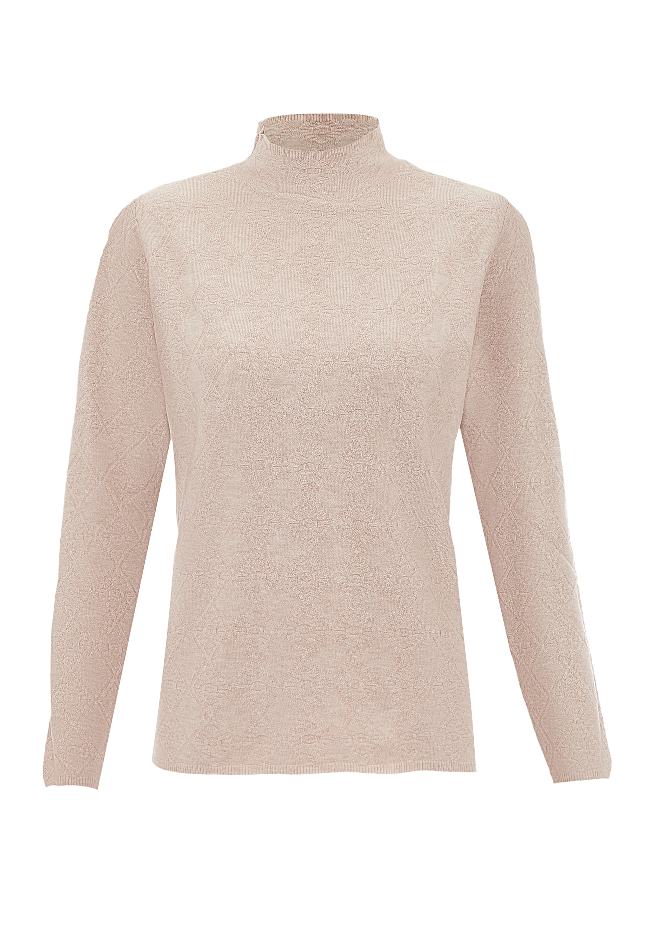 LEOMIA Sweater in Beige: front