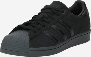 ADIDAS ORIGINALSNiske tenisice 'SUPERSTAR GTX' - crna boja: prednji dio