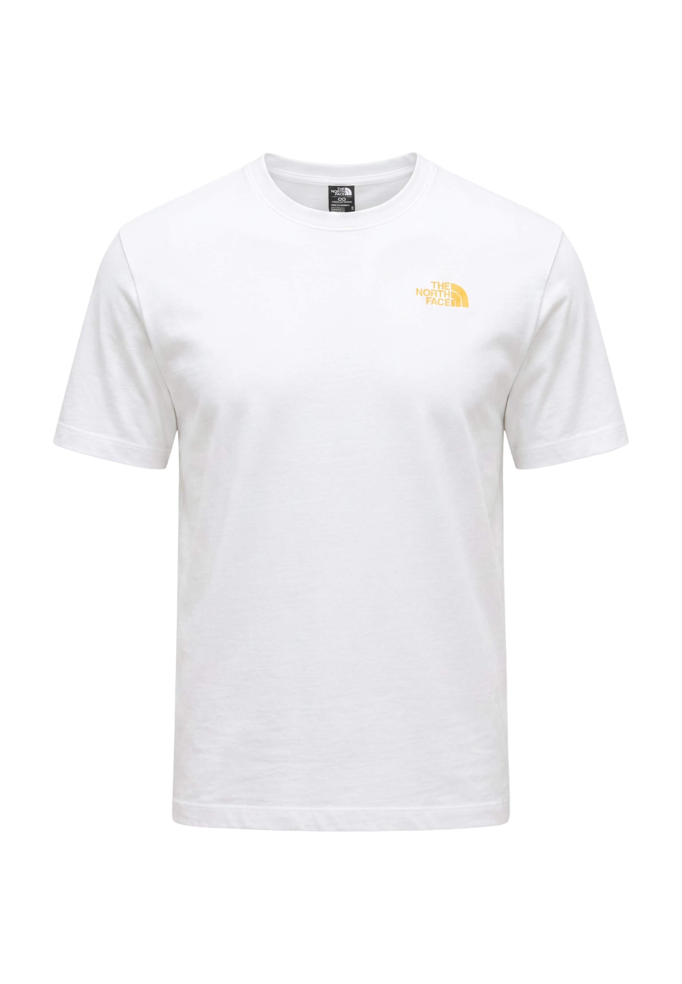 THE NORTH FACE Bluser & t-shirts 'PITCH A TENT' i XS i gul / kiwi / hvid, Produktvisning